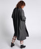 Herringbone Blanket Coat- Grey