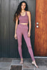 Metta Ribbed Legging-Coco