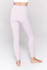 Metta Ribbed Legging-Rose Quartz