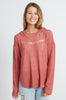 Holidaying Hoodie-Lychee
