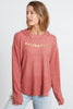 Holidaying Hoodie-Lychee