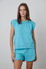 Nicole Padded Shoulder Top - Swim