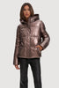 Keva Short Puffer - Mauvemetal