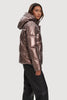 Keva Short Puffer - Mauvemetal