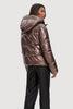 Keva Short Puffer - Mauvemetal