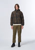 Kari Pongee Puffer - Camo Khaki