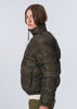 Kari Pongee Puffer - Camo Khaki