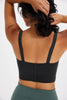 Mia High Neck Bra - Black
