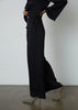 Livi Satin Viscose Pants- Black