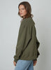 Melody Autumn Fleece LS Top- Aloe