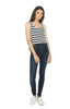 Harriet High Rise Skinny - Pacific