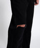 Drawstring Jeans - Onyx Black