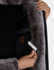Smeg Hooded Parka w/ Faux Fur Lining - Black