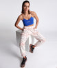 OTS High Waist Kick Pants- Pink Animal