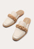 Poltava Mule With Braid- Off White