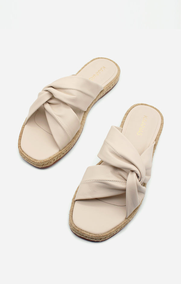 Sungai Espadrille Sandal - Off White