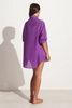Monita Shirt Dress - Violet