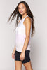 Sg Script Movement Open Back Tank - Seashell Tie Dye