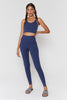 Icon HW Legging- Faded Navy