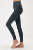 Love Sculpt Jacquard Legging - Deep Sea Blue Swirl