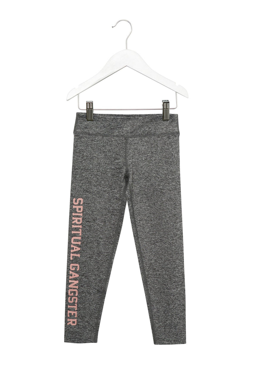 SG Varsity Girl's Leggings - Heather Grey