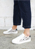 Avila Animal Print Sneaker - Grey