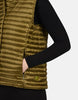 Iris Puffer Vest - Caper Green