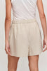 HOLLY COTTON POPLIN SHORT- Sand