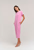 GABBY MINERAL WASH DRESS - Pink