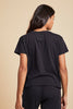 Jersey Crew Tee-Black