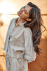 Parker Corduroy Button Up Top - Sand