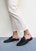 Poltava Mule With Braid- Black