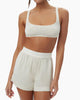 Scoop Bra- Oat Heather