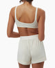 Scoop Bra- Oat Heather