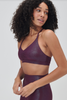 Dream Tech Bra - Berry Wine Foil