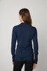 Talisia Mock Neck LS Top - Midnight