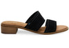 Women's Mariposa Sandals - Black Suede
