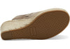 Suede Women's Monica Wedges - Desert Taupe