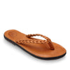 The Trenza Flip Flop - Cocoa