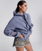 Stand By Twist Hoodie - Washed Blue