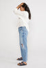 Tyler Vintage Crop Straight - Sandstorm