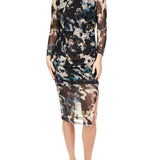 Gather Me Close Mock Dress