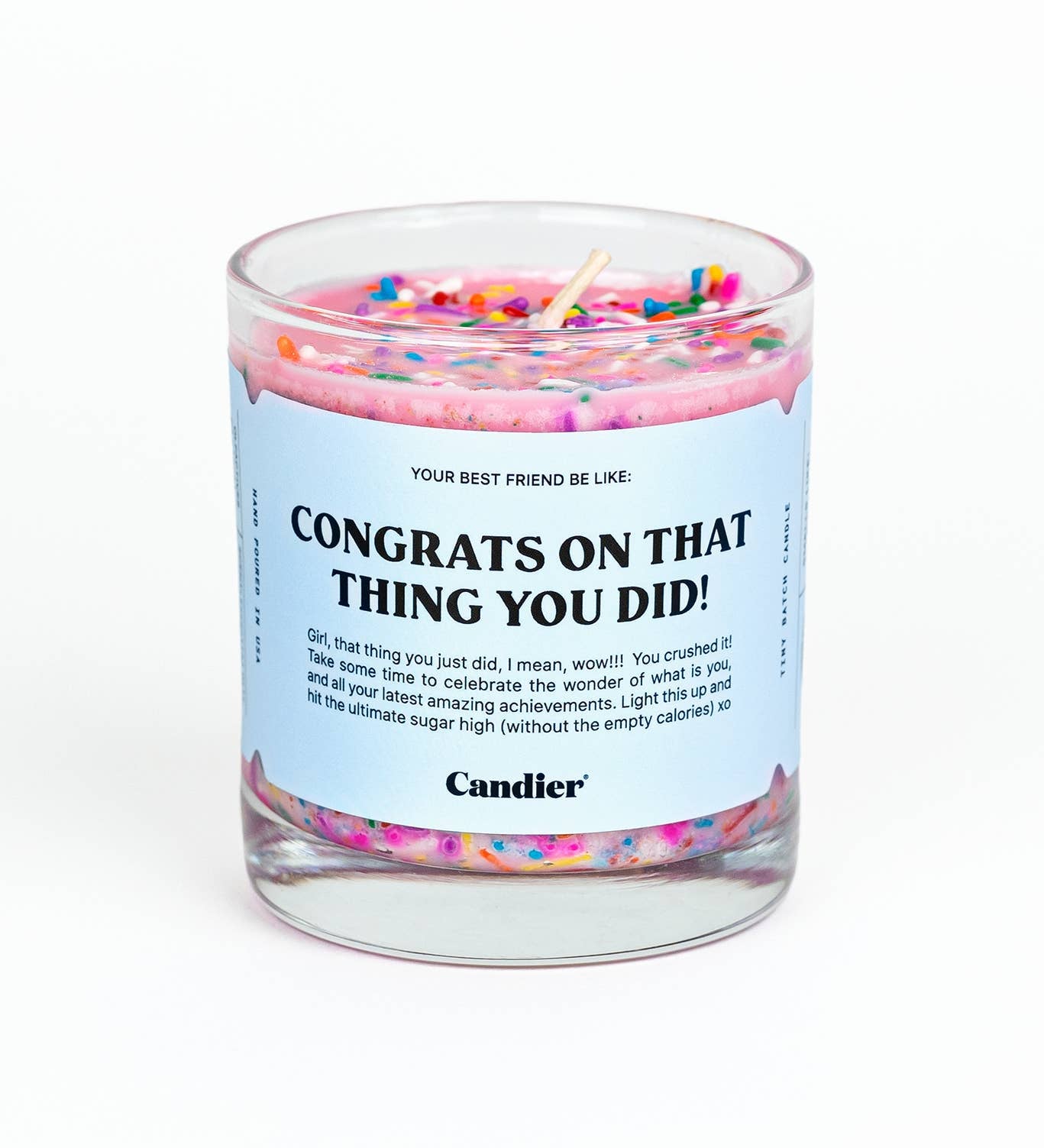 Congrats Candle