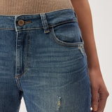 Riley Straight Boyfriend Jean - Adams