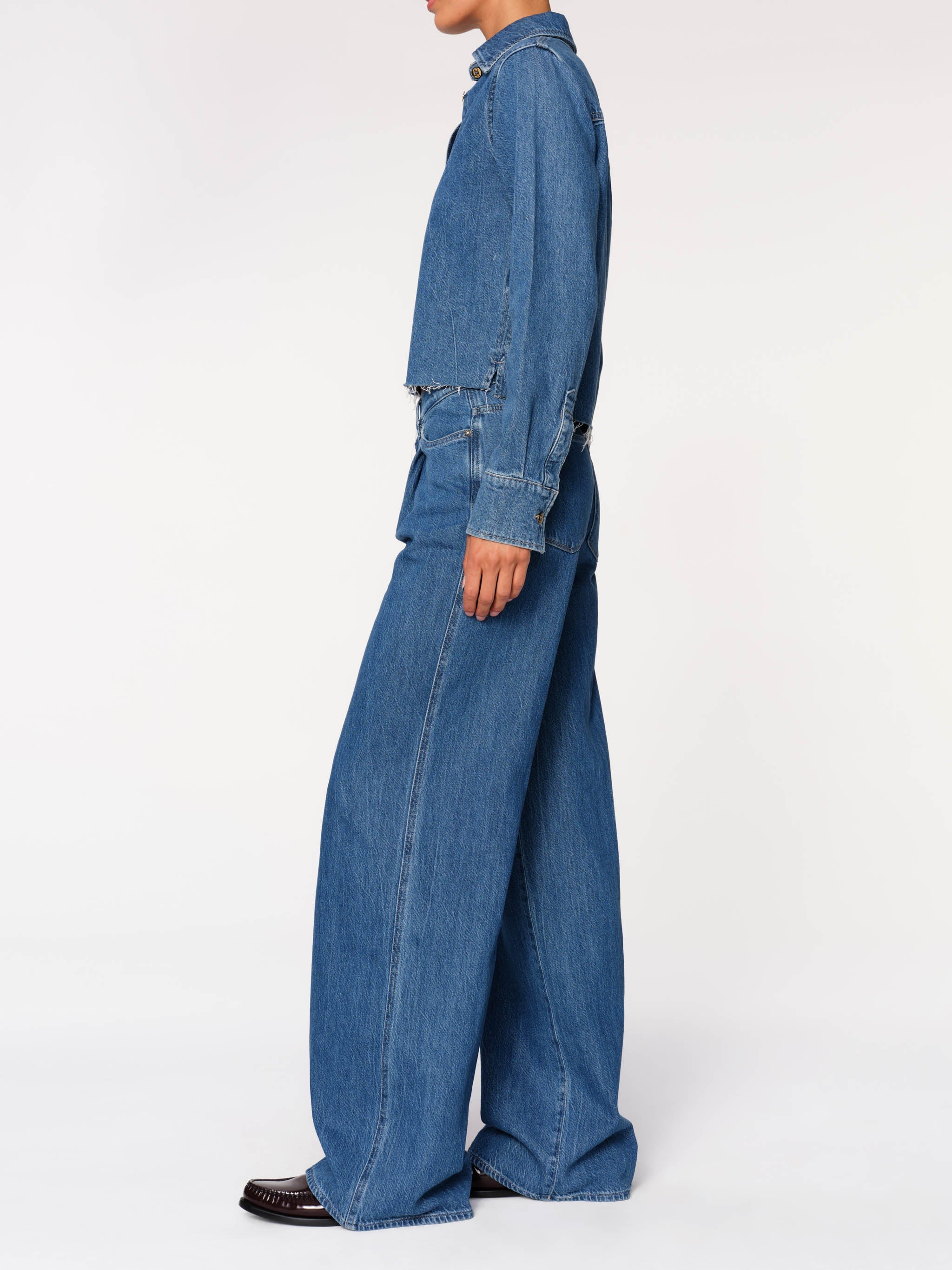 Isabel Mid- Rise Wide Leg Vintage - North Beach