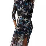 Gather Me Close Mock Dress