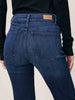 Patti High Rise Straight Jeans - Blue Cave