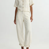 Taylor Relaxed Barrel-Flax Linen