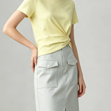 Michelle Mirage Skirt - Gray