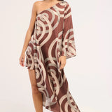 Victoria Dress- Chocolate Halo